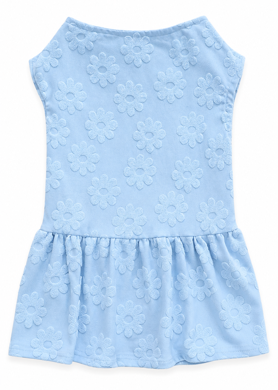 Vestido Jardín Azul