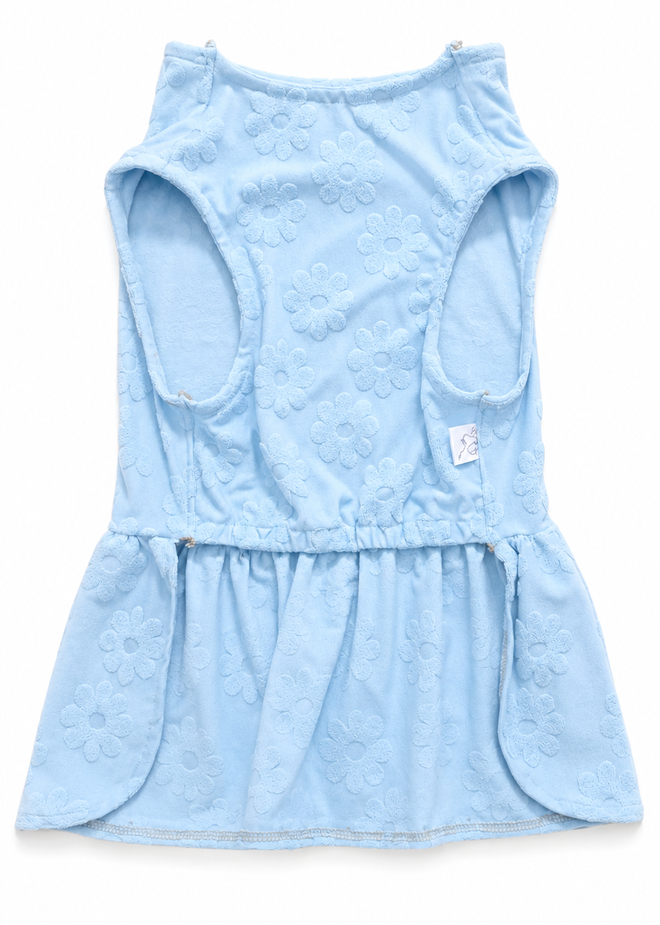 Vestido Jardín Azul